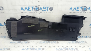 Накладка центральной консоли правая Mazda CX-5 17-25 черная, без каркаса и подлокотника, потерта