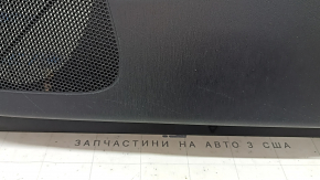 Panou ornamental ușă, față dreapta, Toyota Prius 30 10-15, negru cu inserție din material textil gri închis, cotieră din material textil gri închis, ornament gri, cu mâner, zgârieturi, element de fixare rupt