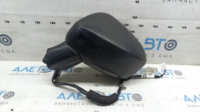 Зеркало боковое левое в сборе Nissan Rogue 21-23 BSM, S, 5 пинов, структура, BSM