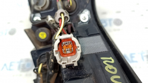 Фонарь внешний крыло левый Nissan Rogue 21-26 галоген + LED, потерт