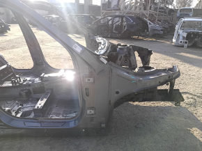Четверть передняя правая BMW X3 F25 11-17 с ресничкой, на кузове, графит, замят порог