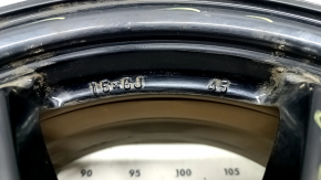 Диск колесный R15 x 6J ET45 5*100 Toyota Prius 30 13-15 рест, легкая бордюрка