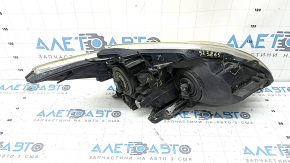 Фара передняя левая Toyota Prius 30 13-15, рест, галоген, паутинка, под полировку, сломано крепление