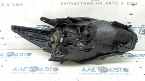 Фара передняя левая Toyota Prius 30 13-15, рест, галоген, паутинка, под полировку, сломано крепление