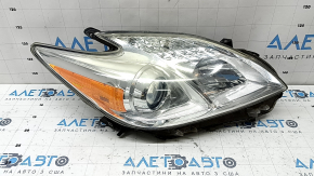 Far dreapta față pentru Toyota Prius 30 13-15, restilizat, halogen, banda elastică, polișabil