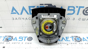 Подушка безопасности airbag в руль водительская Toyota Prius 30 10-15 черная, царапины, потерта, полез хром