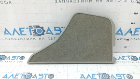 Крышка бокса багажника правая Toyota Prius 30 12-15 серая тип 1, под химчистку, царапины, надломаны крепления