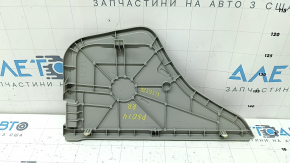 Крышка бокса багажника правая Toyota Prius 30 12-15 серая тип 1, под химчистку, царапины, надломаны крепления