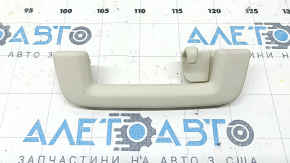 Ручка потолка задняя левая Ford Escape MK3 13-19 серая, сломано крепление заглушки