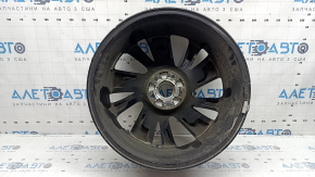 Диск колесный R19 x 7J ET45 5x114.3 Mazda CX-5 22-25 черный с хромом, тип 2, легкая бордюрка