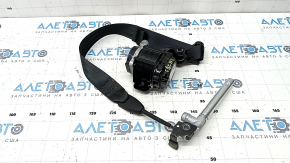 Centură de siguranță pentru pasager cu acționare și tensionator pentru Ford Escape MK3 18-19 neagră