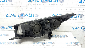 Фара передняя правая в сборе Ford Escape MK3 17-19 рест, ксенон+led светлая, тычка