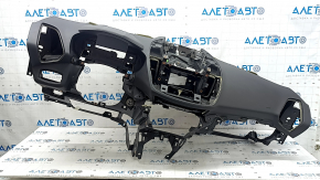 Торпедо передняя панель с AIRBAG Ford Escape MK3 17-19 рест, черная