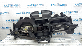 Торпедо передняя панель с AIRBAG Ford Escape MK3 17-19 рест, черная