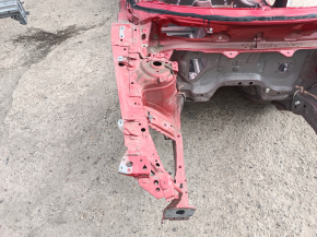 Четверть передняя правая Mazda CX-5 17-24 на кузове, красная