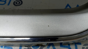 Grilă radiator Ford Escape MK3 17-19, gri, cu crom, cu emblemă, cu prinderi