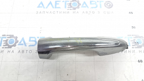 Ручка двери внешняя задняя правая Toyota Rav4 16-18 хром