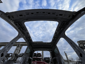 Крыша металл Ford Escape MK3 13-19 под панораму, на кузове