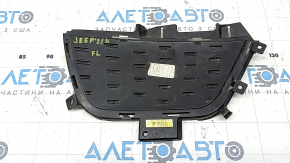 Решетка переднего бампера левая Jeep Grand Cherokee WL 22-24 под молдинг без парктроника под ПТФ