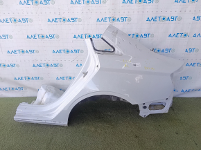 Четверть крыло задняя левая Audi A3 8V 15-20 4d отпилена, белая, не заводское отверстие, тычки