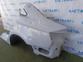 Четверть крыло задняя левая Audi A3 8V 15-20 4d отпилена, белая, не заводское отверстие, тычки
