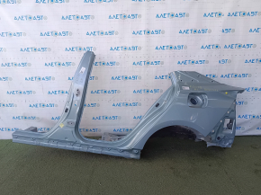 Четверть крыло задняя левая Toyota Prius 50 19-22 под BSM, отпилена, с центральной стойкой, зеленая, тычки