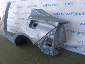 Четверть крыло задняя левая Toyota Prius 50 19-22 под BSM, отпилена, с центральной стойкой, зеленая, тычки