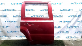 Дверь голая задняя правая Jeep Patriot 11-17 красный PRP, примята, тычка, коррозия