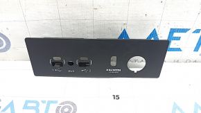 Ornamente consolă centrală Jeep Grand Cherokee WL 21-26 pentru brichetă, USB și HDMI