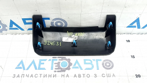 Накладка центральной консоли верхняя задняя Jeep Grand Cherokee WL 21-26 черная, потерта