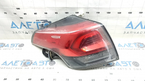 Фонарь внешний крыло левый Toyota Rav4 16-18 LED, запотевший