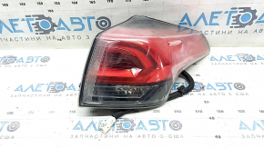 Фонарь внешний крыло правый Toyota Rav4 16-18 LED, запотевший