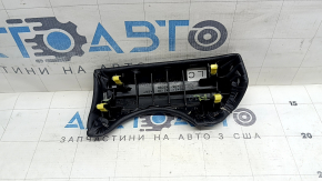 Накладка передней панели левая нижняя Toyota Rav4 16-18 кожа черная