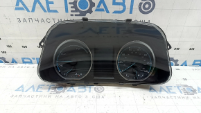 Щиток приборов Toyota Rav4 16-18 hybrid 117к, царапины, сломана защелка, надлом защелки