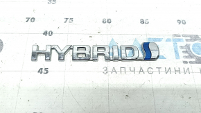 Эмблема надпись "Hybrid" крыла передняя правая Toyota Rav4 16-18