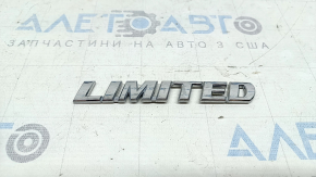 Эмблема надпись "Limited" двери багажника Toyota Rav4 16-18