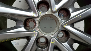 Диск колесный R18х7.5J Toyota Rav4 16-18 бордюрка, корозия, под прокат