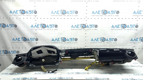 Торпедо передняя панель верхняя часть с AIRBAG Toyota Rav4 13-18 черная