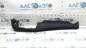 Ornamente laterale dreapta inferioare pentru Toyota Rav4 16-18, piele neagră, sub Start-Stop, lacrimă