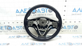 Volan fără accesorii pentru Toyota Rav4 16-18, piele neagră