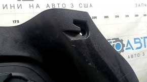 Обшивка арки правая Toyota Rav4 16-18 hybrid, черная, царапины, потерта, трещина в креплении, замято крепление