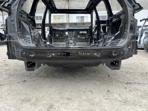 Задняя панель Jeep Grand Cherokee WL 22-26 2 части, на кузове, черная