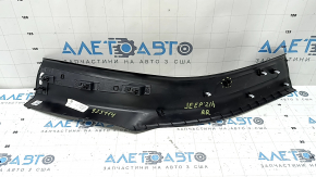 Prag interior spate dreapta Jeep Grand Cherokee WL 22-26 negru, suport rupt, zgârieturi