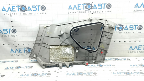 Ornament montan dreapta spate pentru Toyota Rav4 13-18, gri, zgârieturi, plastic albit, necesită curățare