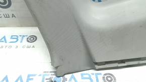 Ornament montan dreapta spate pentru Toyota Rav4 13-18, gri, zgârieturi, plastic albit, necesită curățare