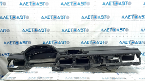 Торпедо передняя панель с AIRBAG Honda Accord 23-26 черная, под проекцию