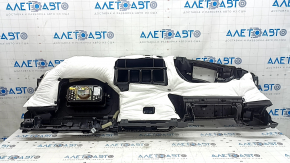Торпедо передняя панель с AIRBAG Honda Accord 23-26 черная, под проекцию