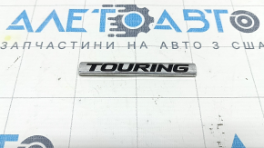 Эмблема надпись TOURING крышки багажника Honda Accord 23-26 хром