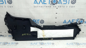 Накладка центральной консоли боковая левая Honda Accord 13-17 черная, царапины, потерта