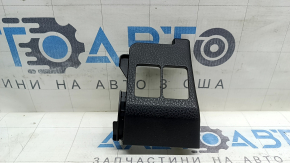 Ornament superior bord pentru difuzor stânga, negru, Toyota Rav4 16-18